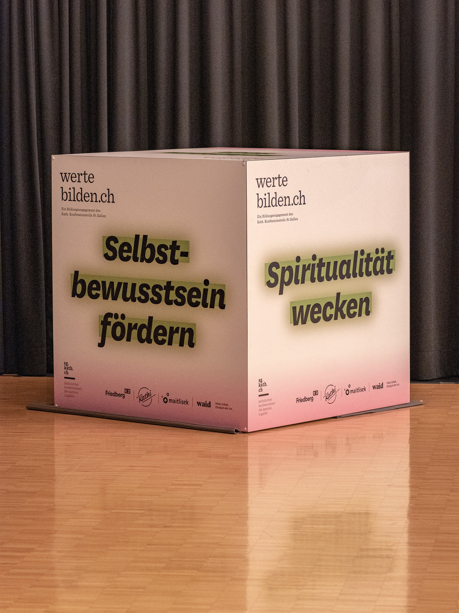 Wertewürfel Werte bilden