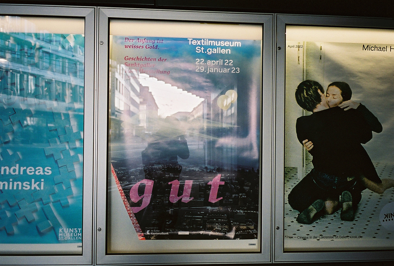 g u t – Plakate Textilmuseum St.Gallen