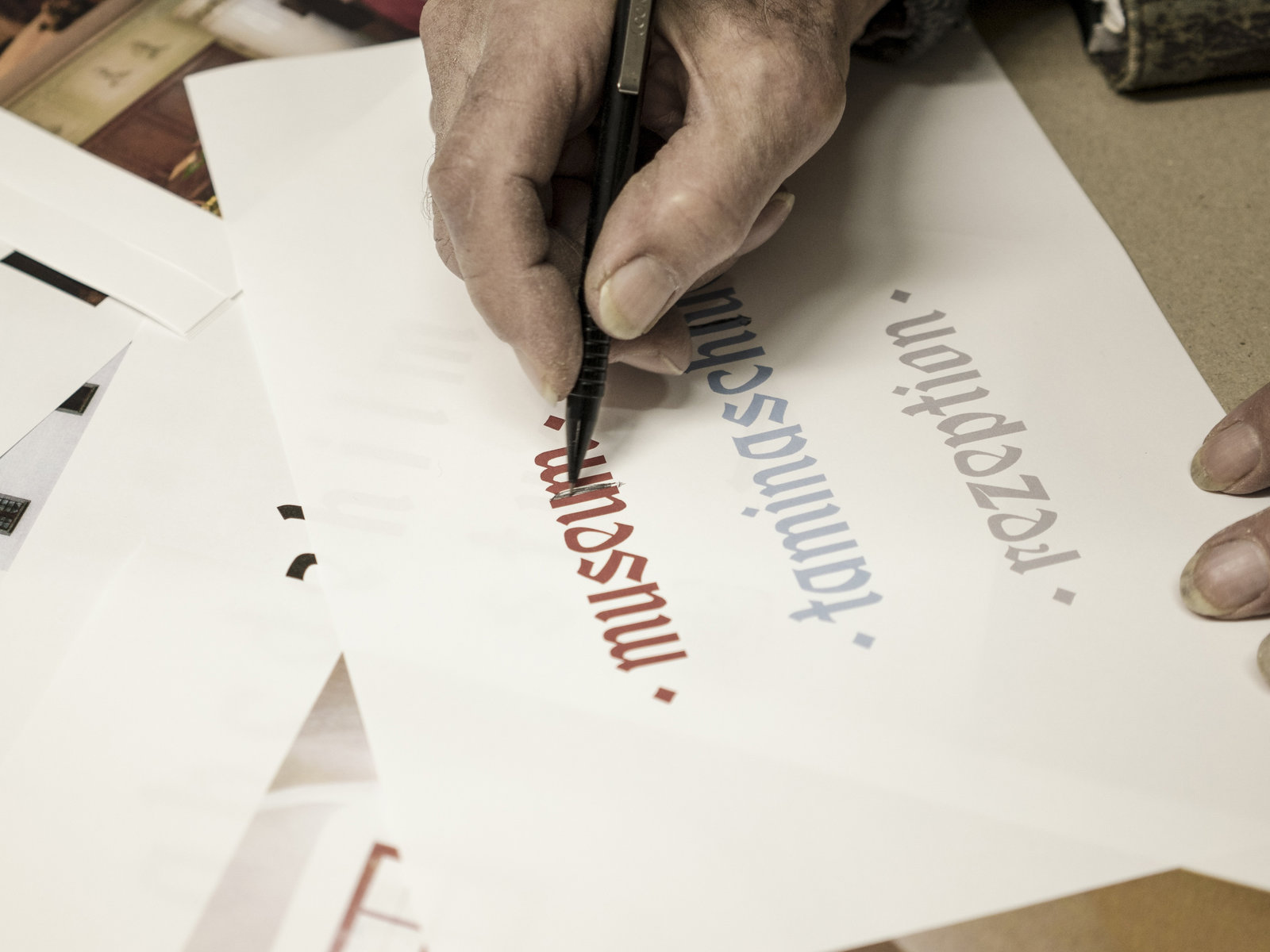 Umbau und Signaletik Altes Bad Pfäfers