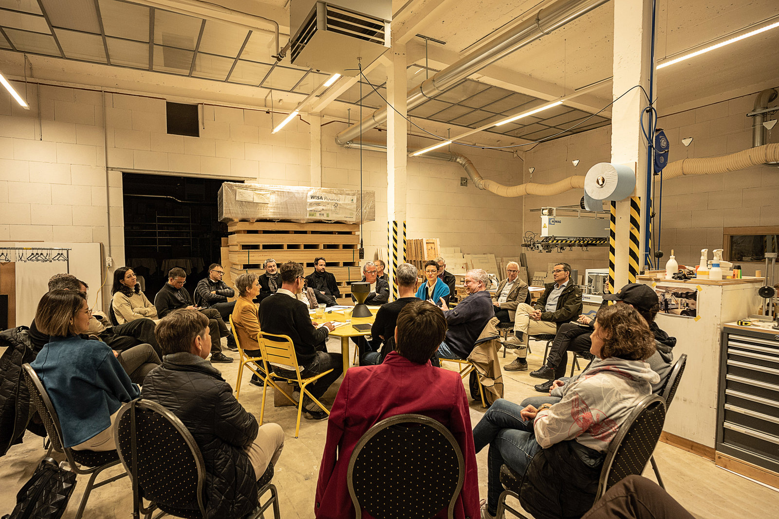 Salongespräch bauen reden in Pfyn