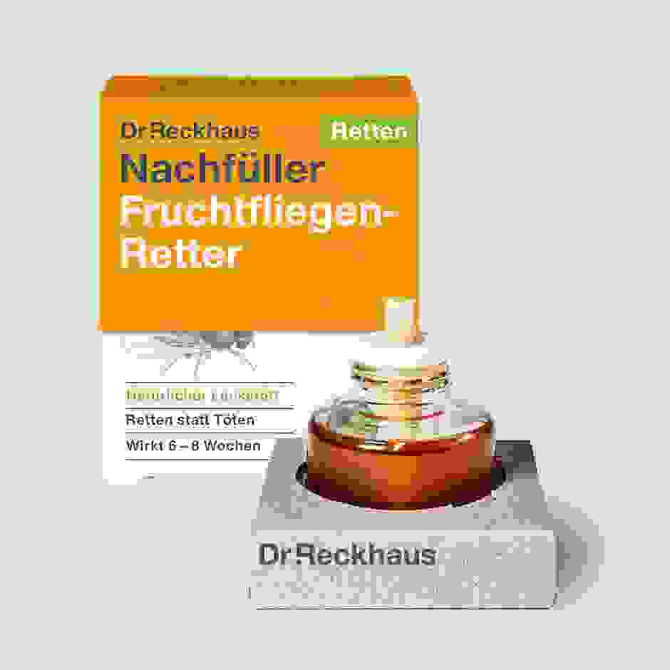 Produktentwicklung Dr.Reckhaus Fruchtfliegen-Retter