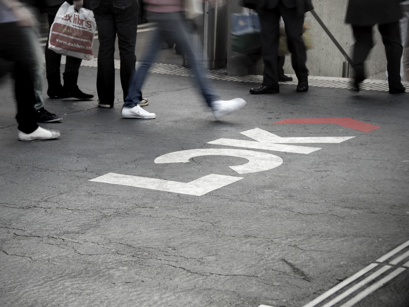 Beschriftung der Lokremise St.Gallen