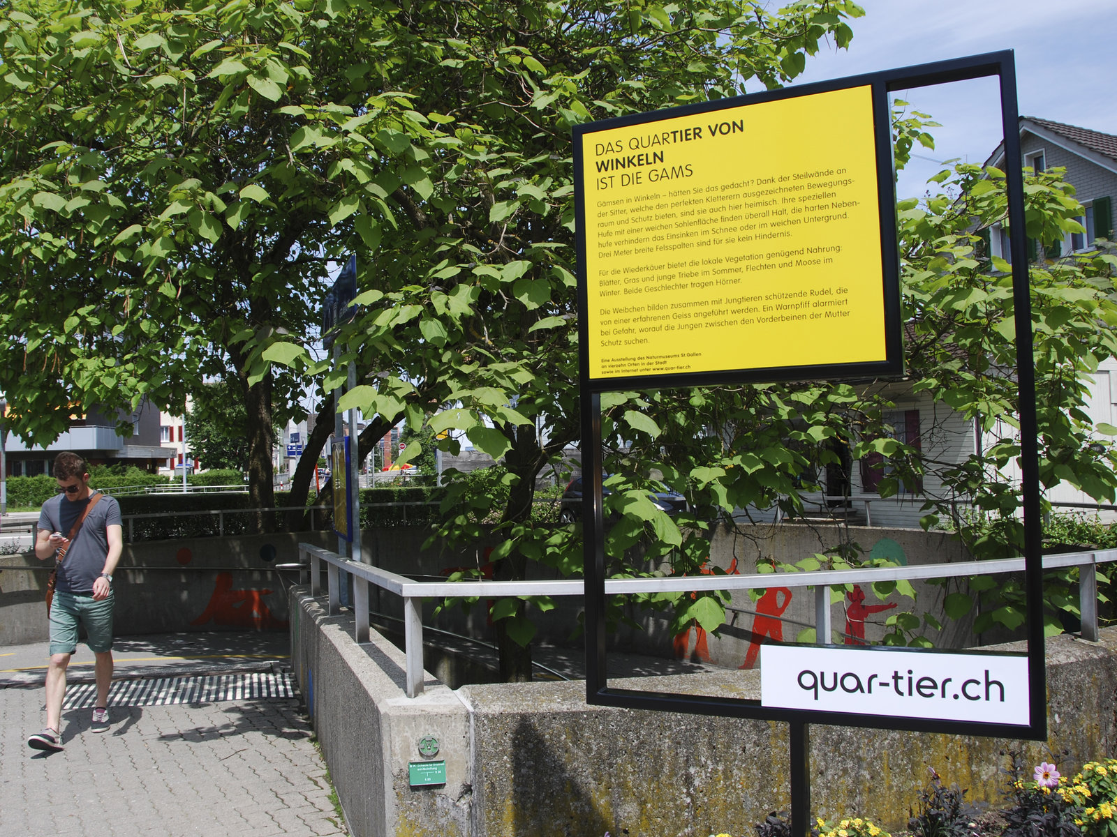 Quar-Tier - eine Ausstellung in den 14 Quartieren der Stadt St.Gallen