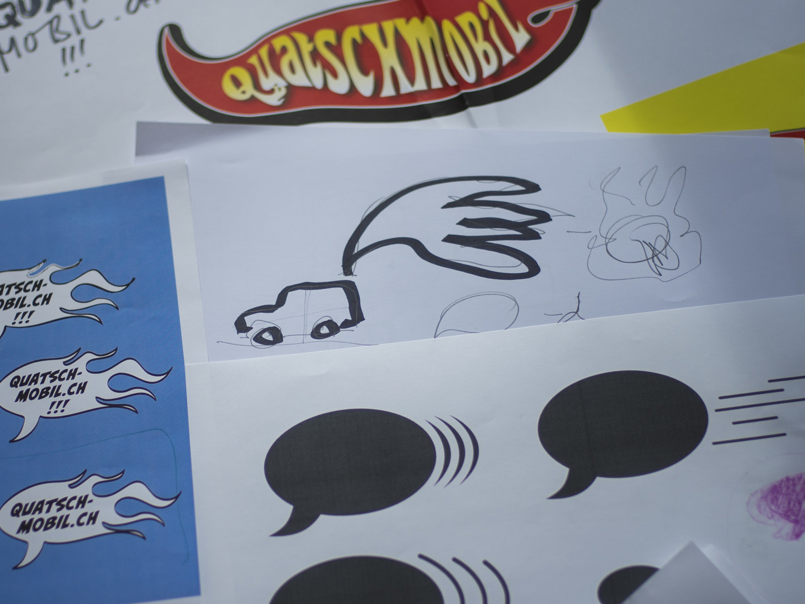 Gesamtauftritt Quatschmobil