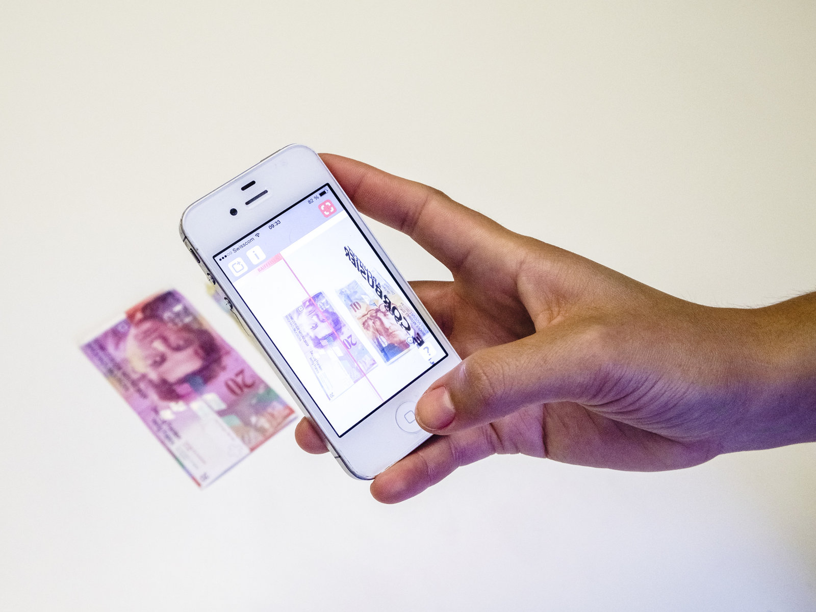 Augmented Reality App für Raiffeisenbank Wil