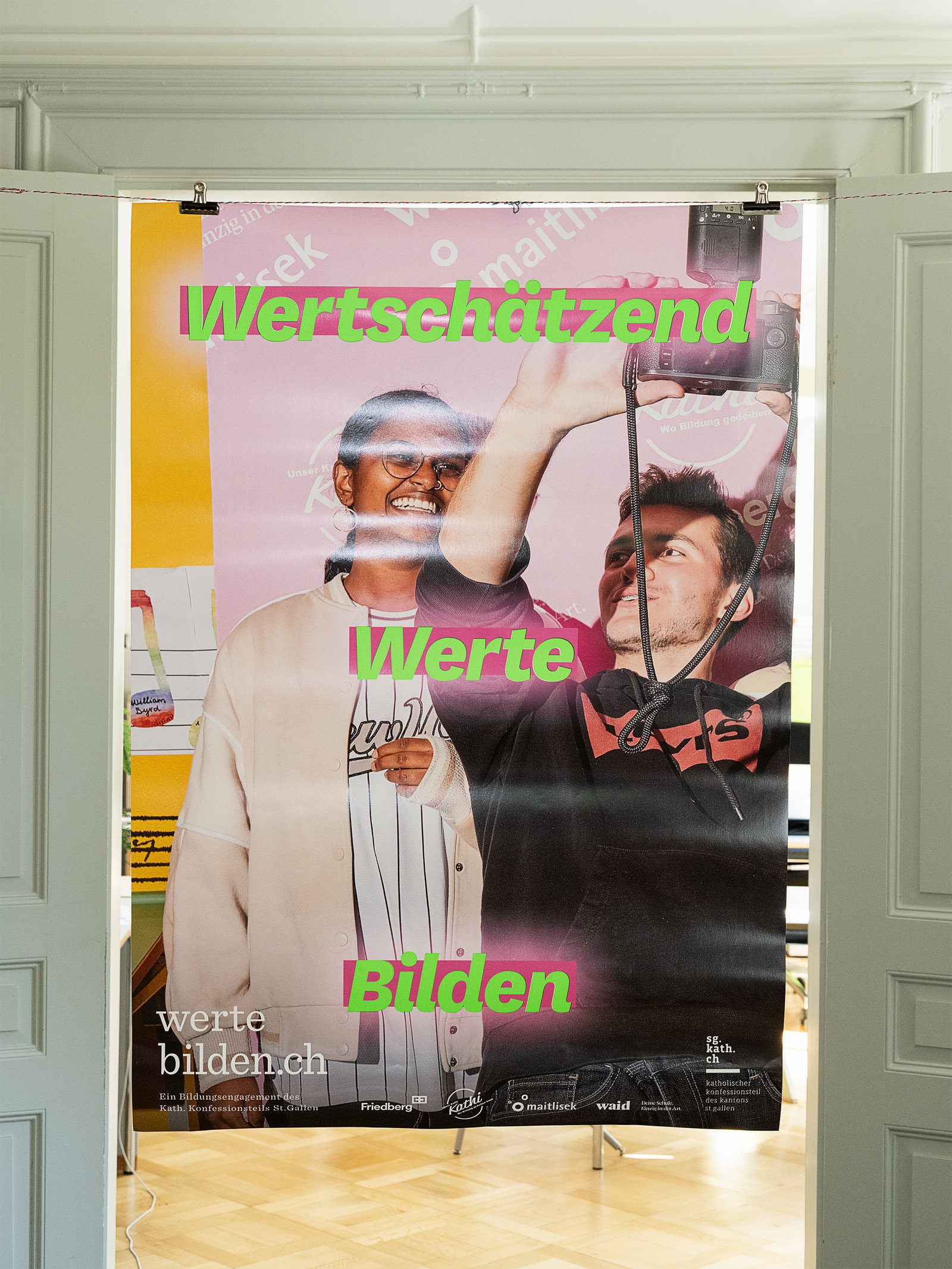 Plakate Werte bilden