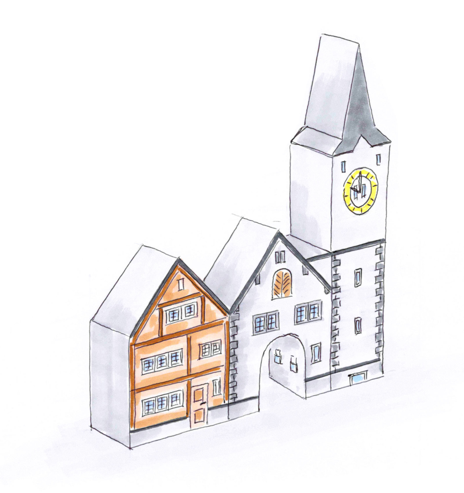 Erste Skizzen vom Messestand Erlebnis Nahrig