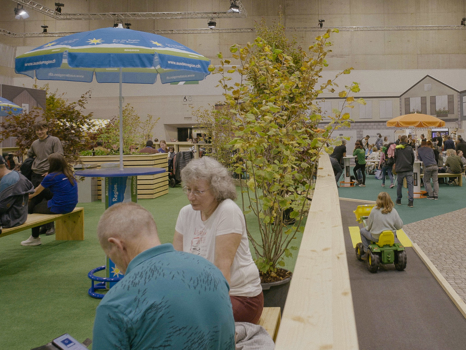 Messestand Erlebnis Nahrig