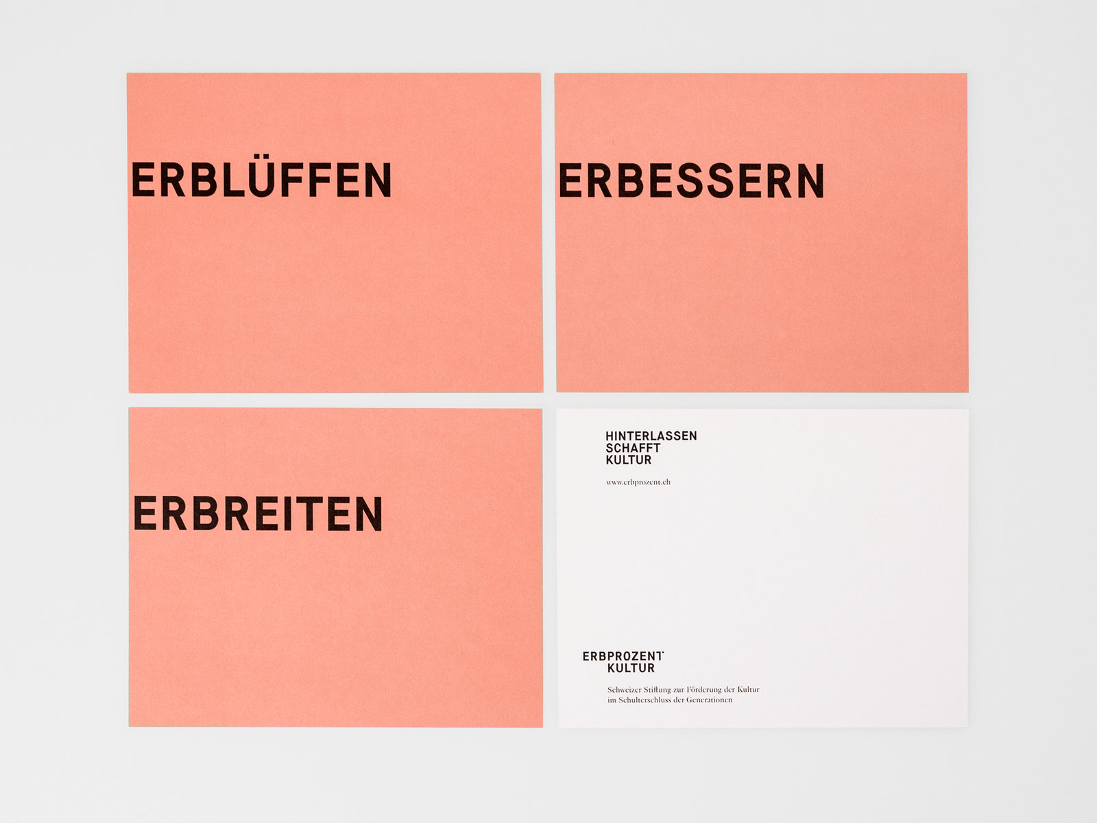 Korrespondenzkarte Erbprozent Kultur