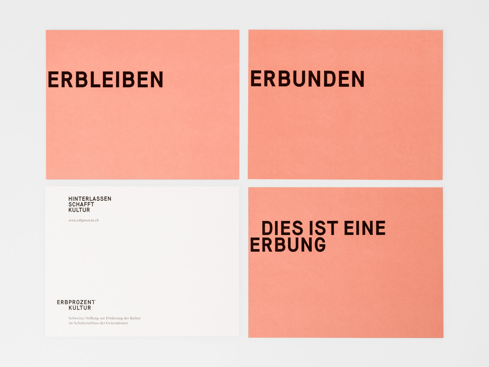 Korrespondenzkarte Erbprozent Kultur