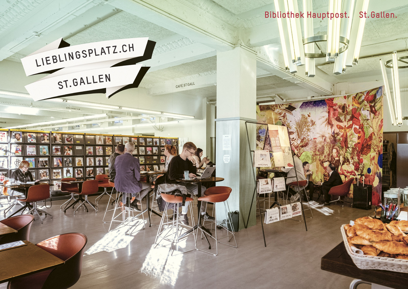 Kampagne über Lieblingsplätze der Standortförderung Stadt St.Gallen