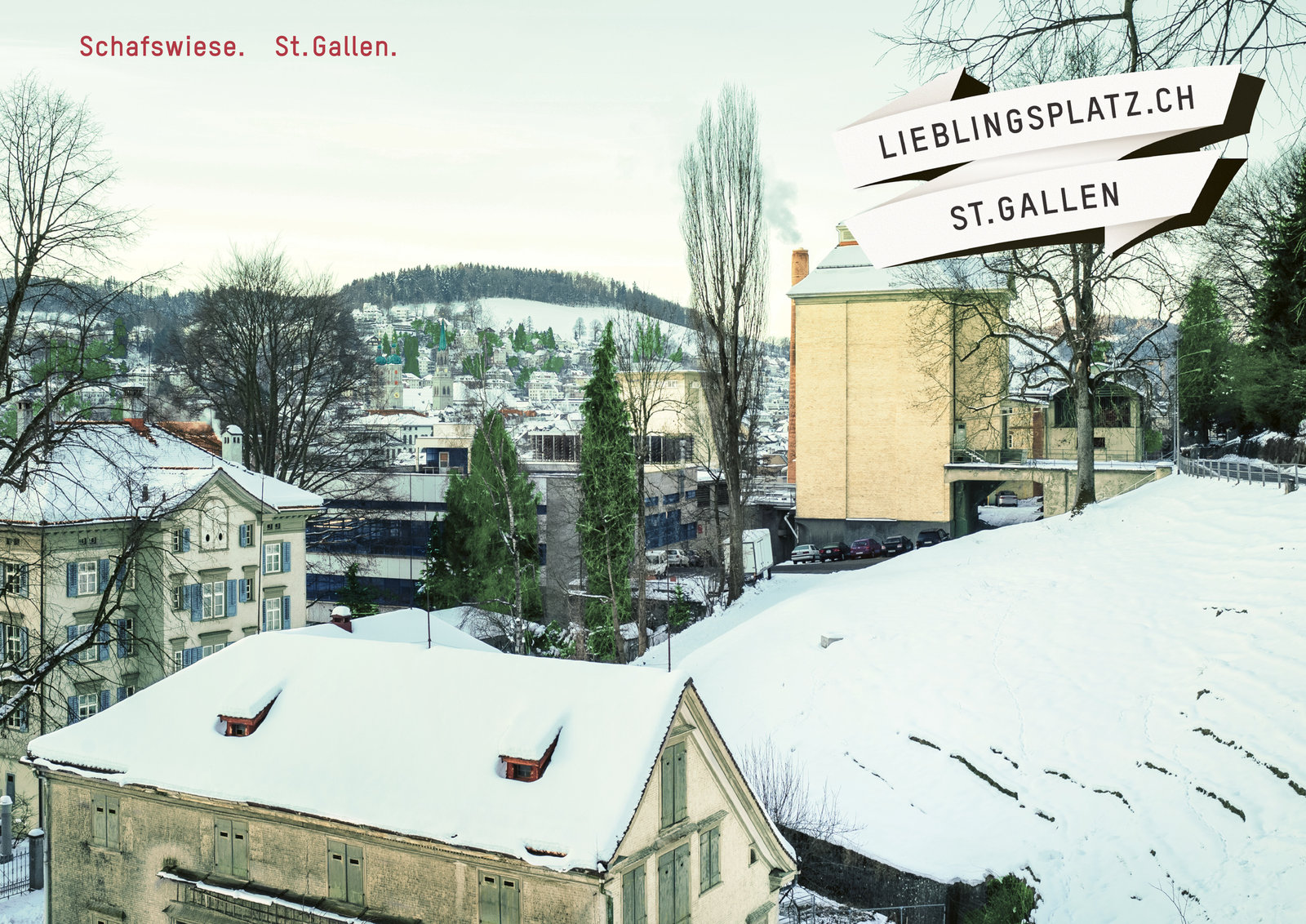 Kampagne über Lieblingsplätze der Standortförderung Stadt St.Gallen