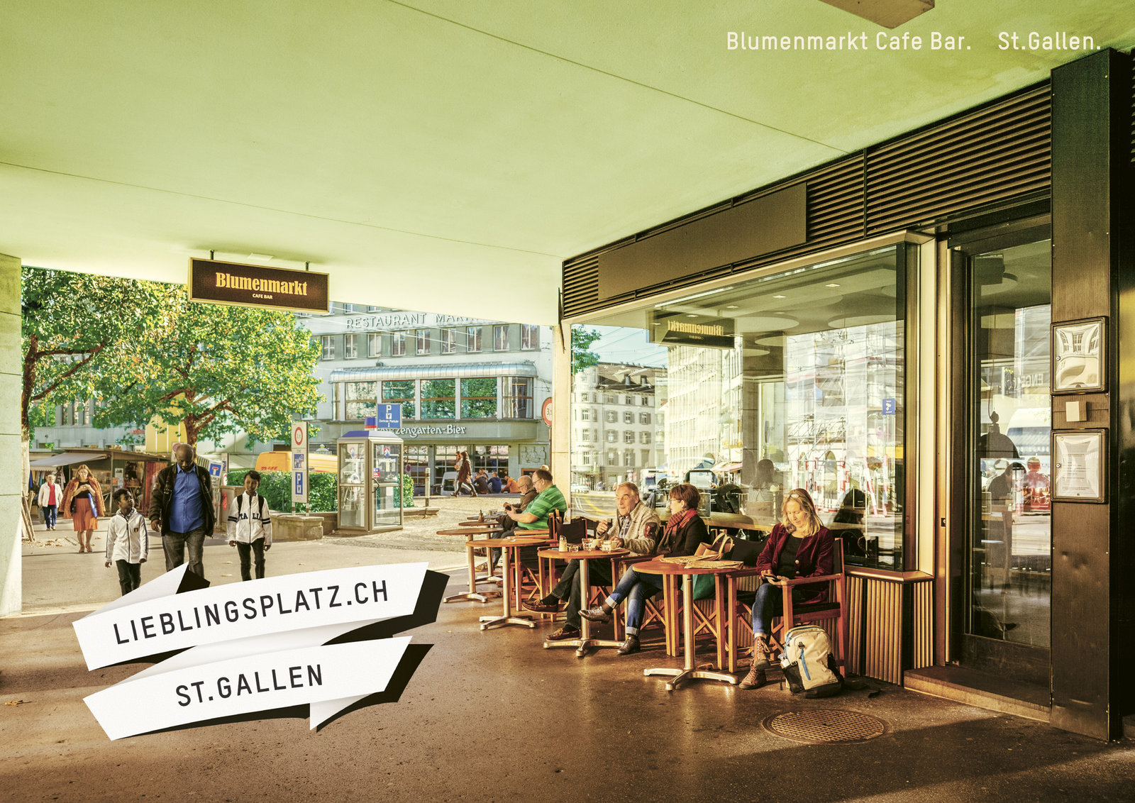 Kampagne über Lieblingsplätze der Standortförderung Stadt St.Gallen