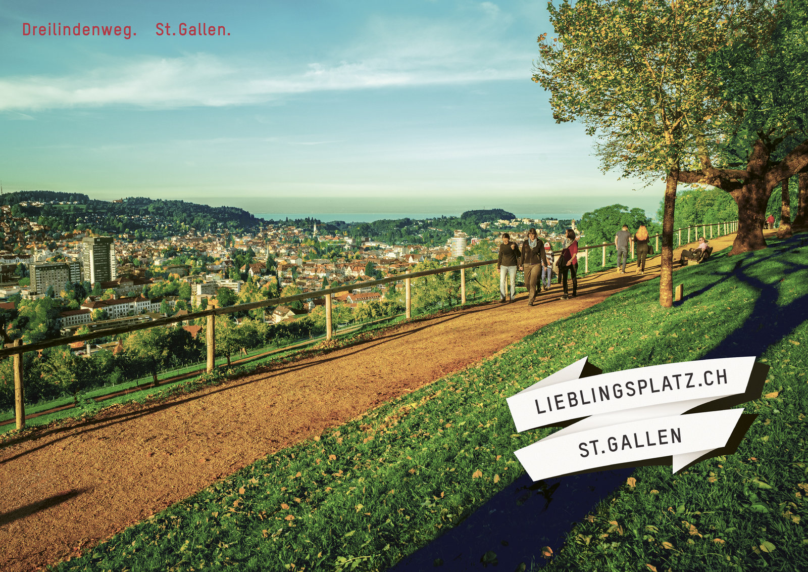 Kampagne über Lieblingsplätze der Standortförderung Stadt St.Gallen