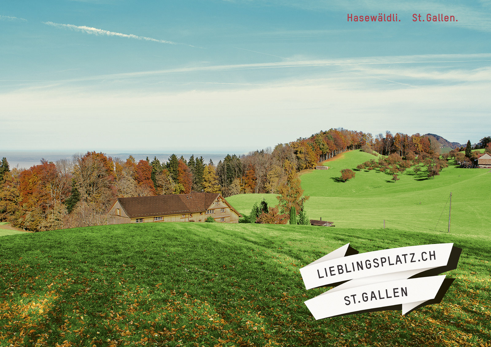 Kampagne über Lieblingsplätze der Standortförderung Stadt St.Gallen