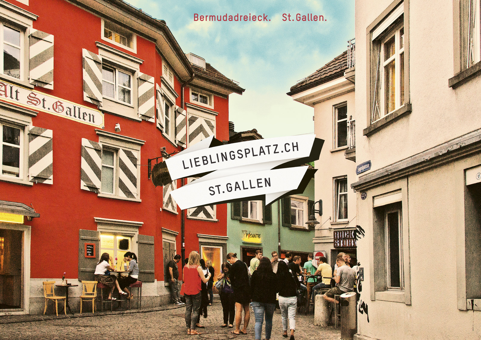 Kampagne über Lieblingsplätze der Standortförderung Stadt St.Gallen