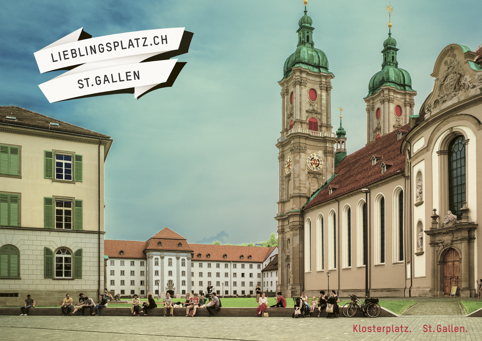 Kampagne über Lieblingsplätze der Standortförderung Stadt St.Gallen