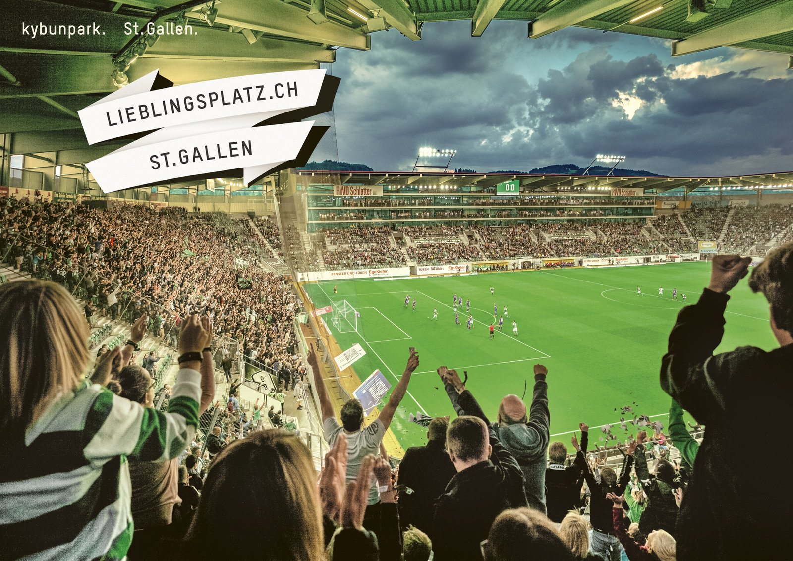 Kampagne über Lieblingsplätze der Standortförderung Stadt St.Gallen