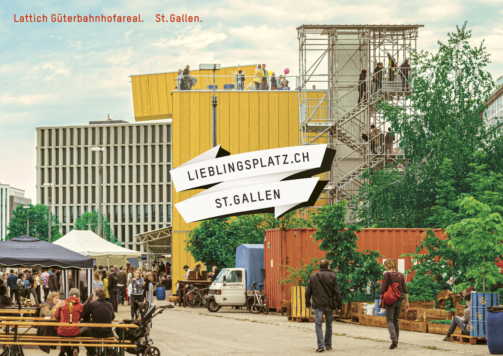 Kampagne über Lieblingsplätze der Standortförderung Stadt St.Gallen