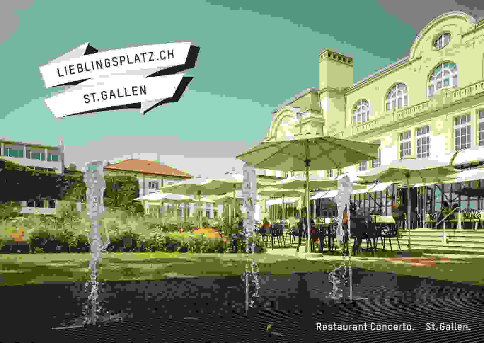 Kampagne über Lieblingsplätze der Standortförderung Stadt St.Gallen
