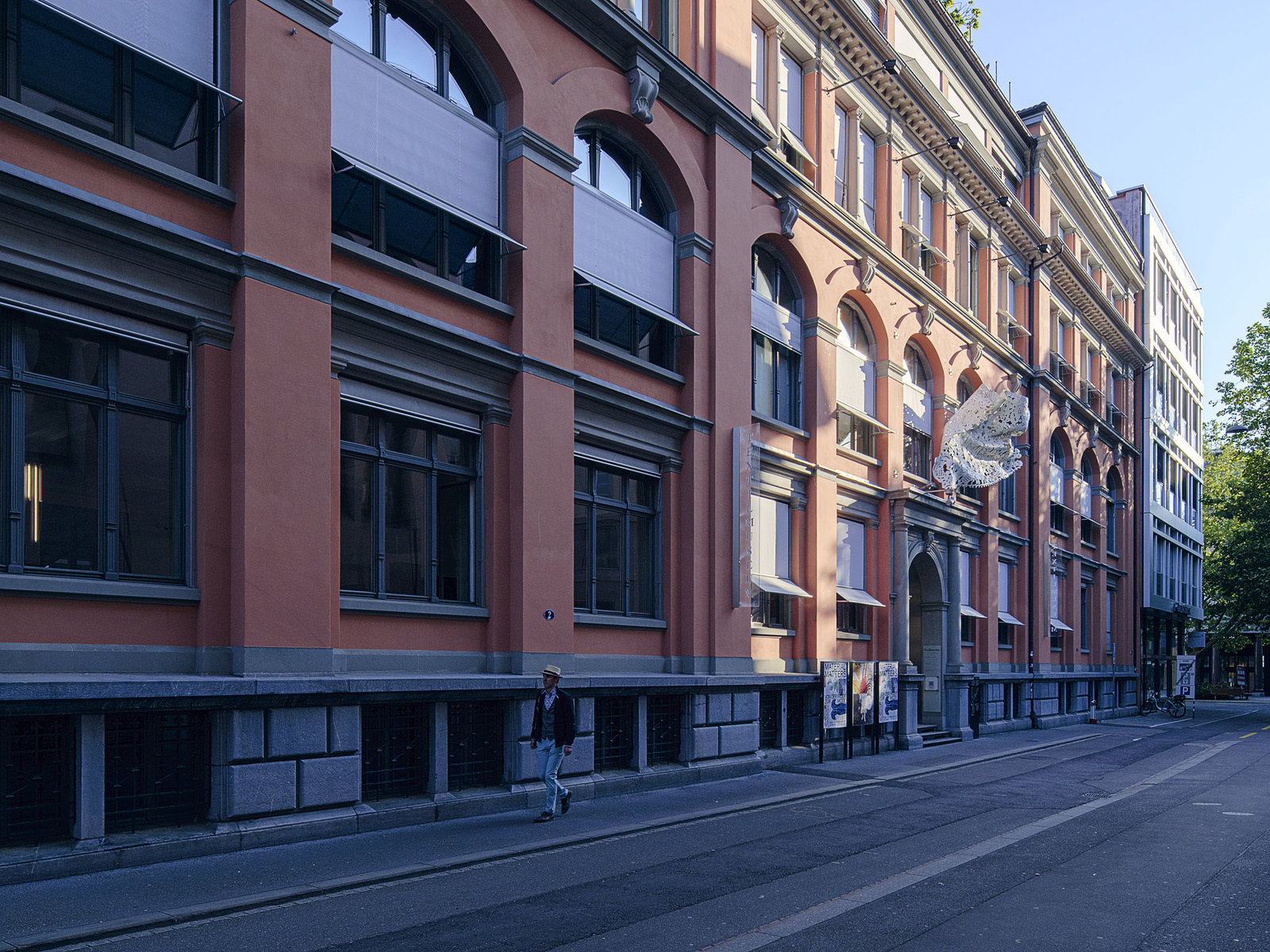 Fassadengestaltung StGall im Textilmuseum St.Gallen