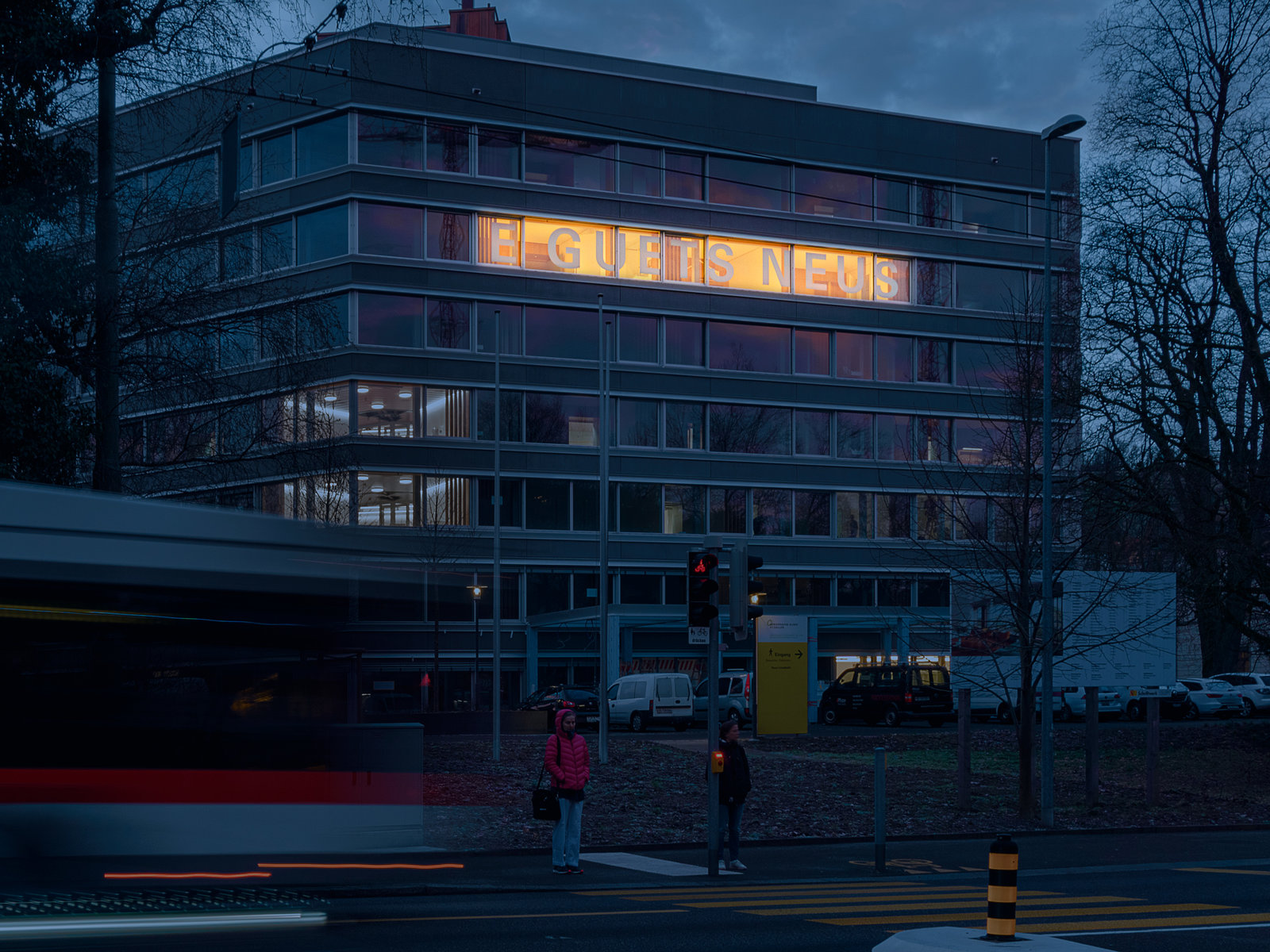 Fassadenkommunikation - Geriatrische Klinik