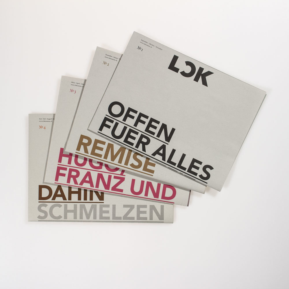 Hauseigene Zeitung der Lokremise St.Gallen