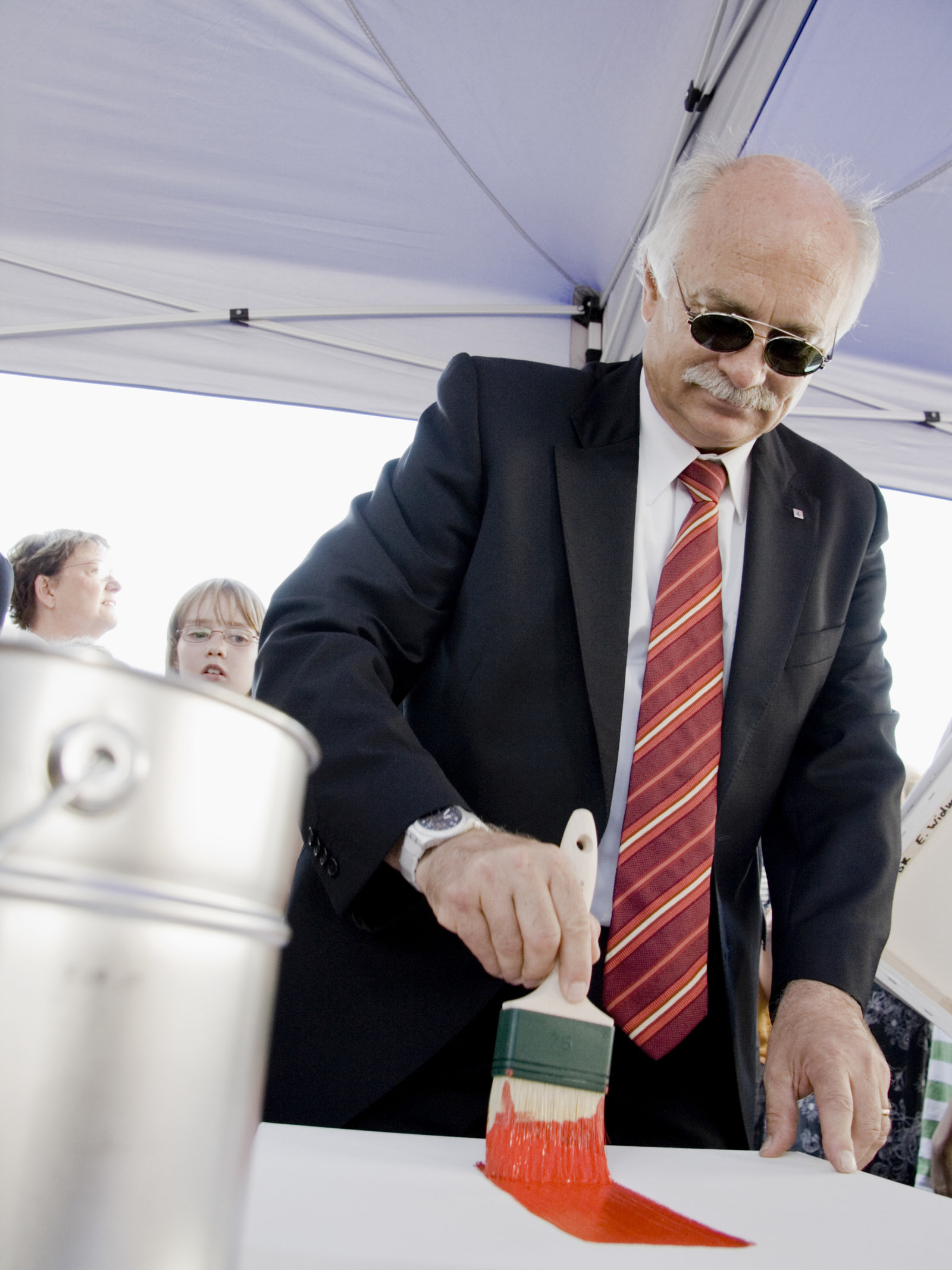 Kampagne für das Henry Dunant Gedenkjahr in Heiden