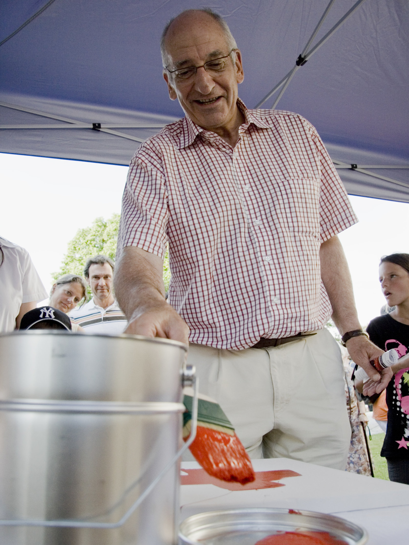 Kampagne für das Henry Dunant Gedenkjahr in Heiden