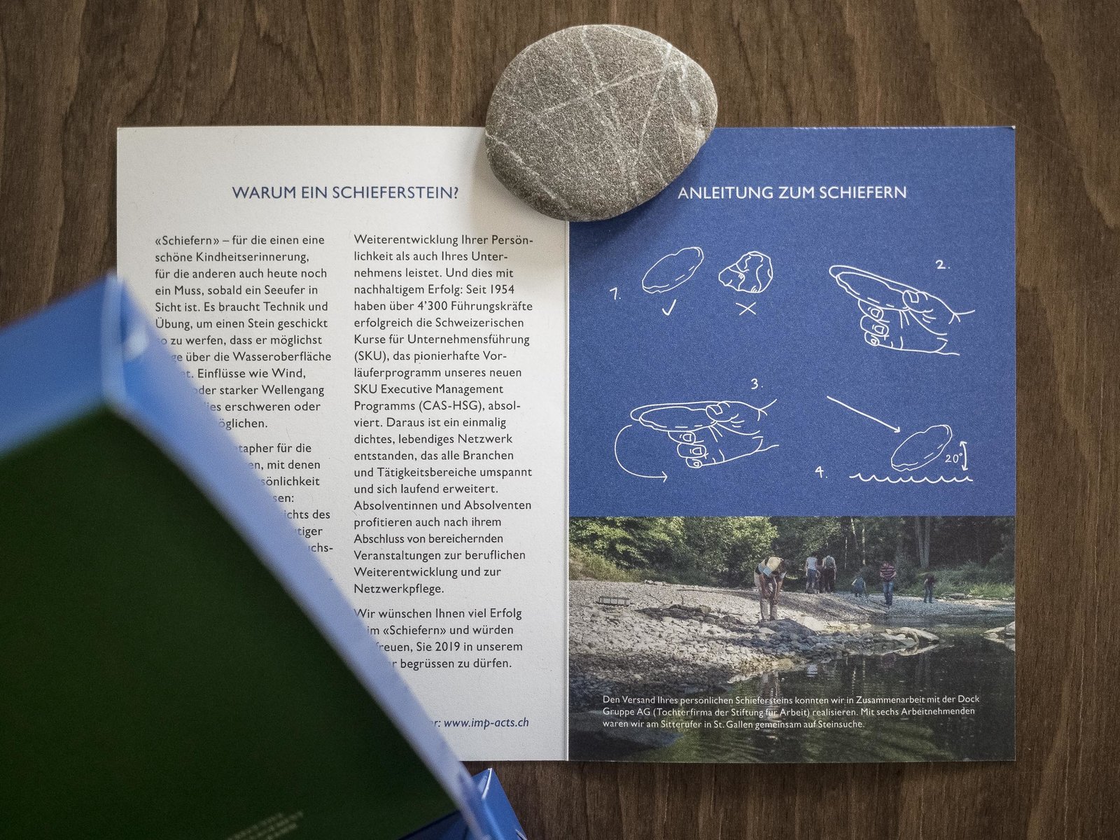 Direct Mailing IMP für den Kurs SKU der Universität St.Gallen