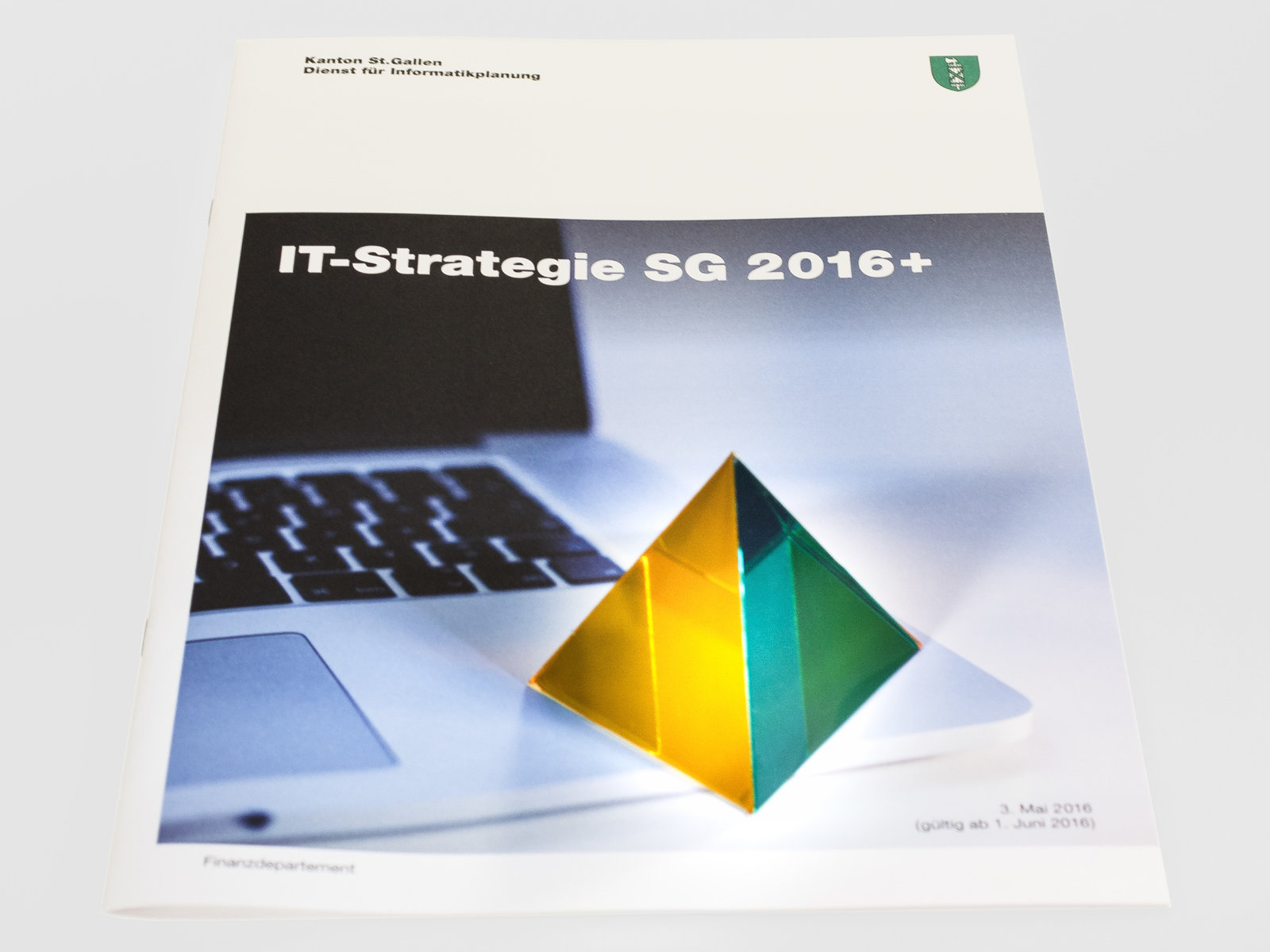 Broschüre IT-Strategie SG 2016+ Kanton St.Gallen