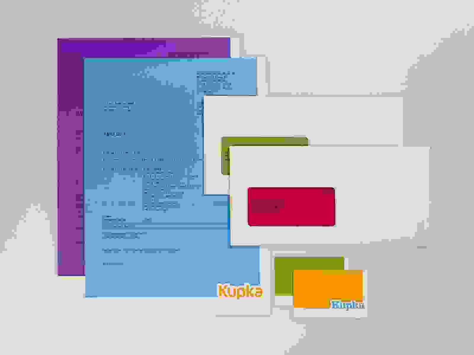 Briefschaft Kupka Werbeproduktion