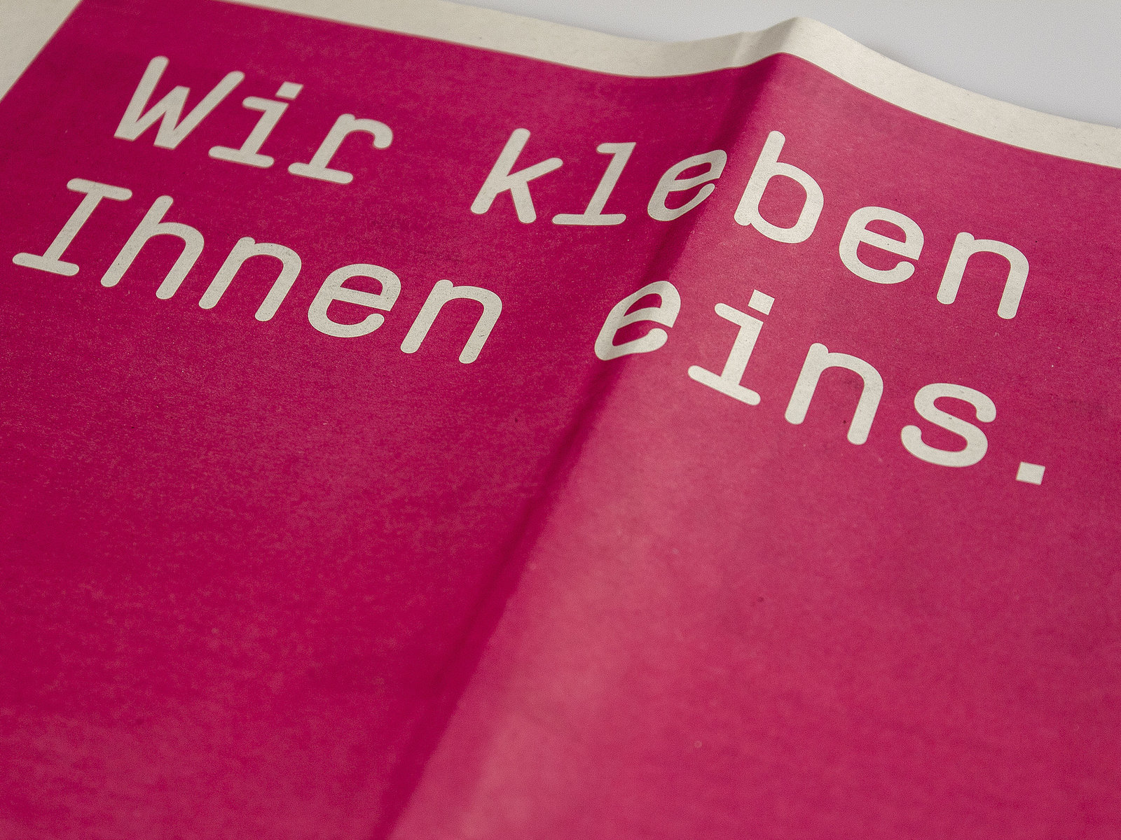 Inserat Kupka Werbeproduktion