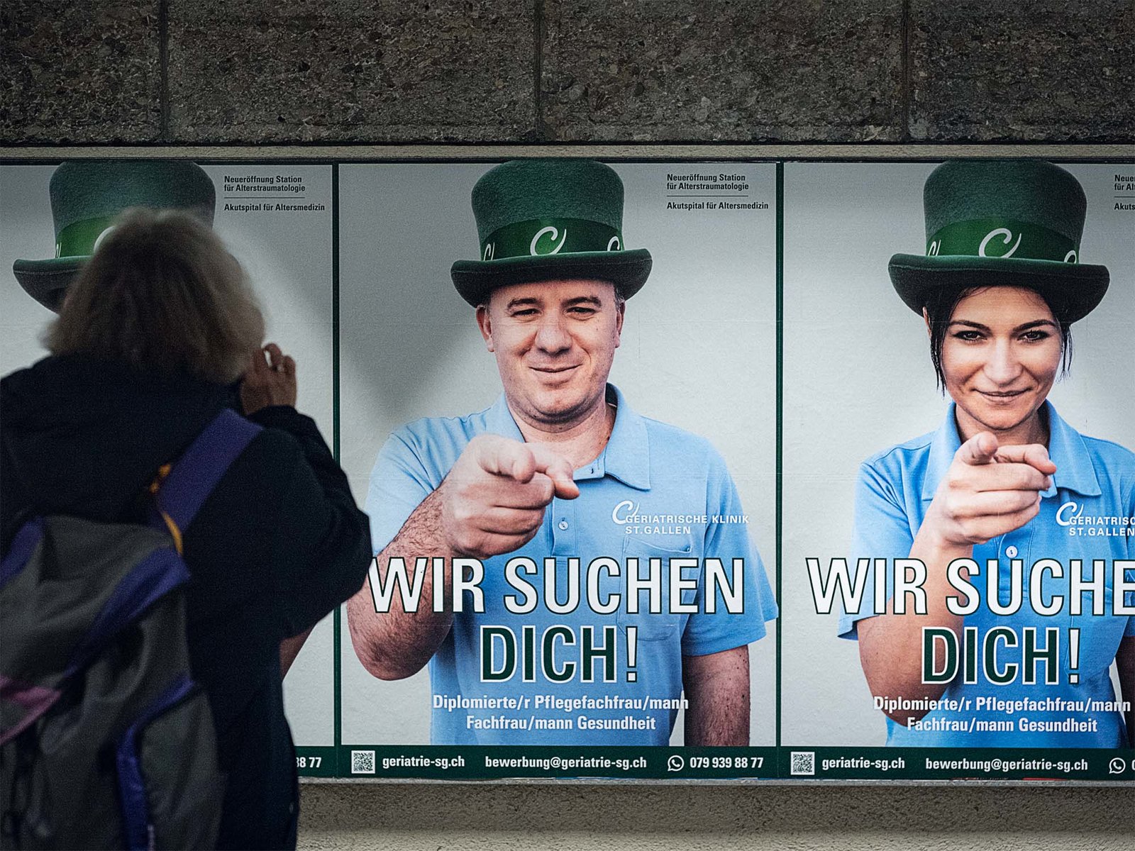 Kampagne WIR SUCHEN DICH! – Geriatrische Klinik