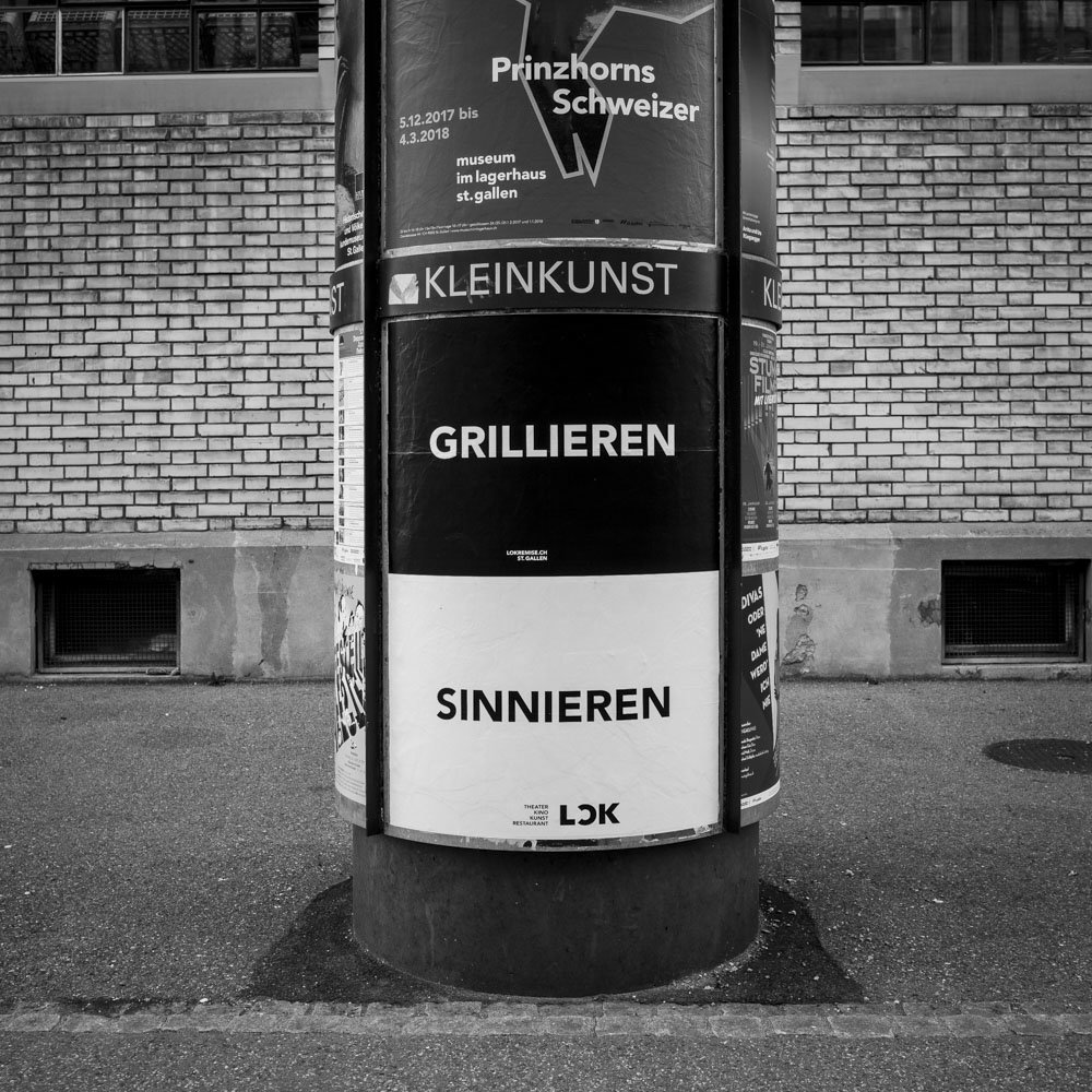 Plakate Kulturzentrum der Lokremise St.Gallen