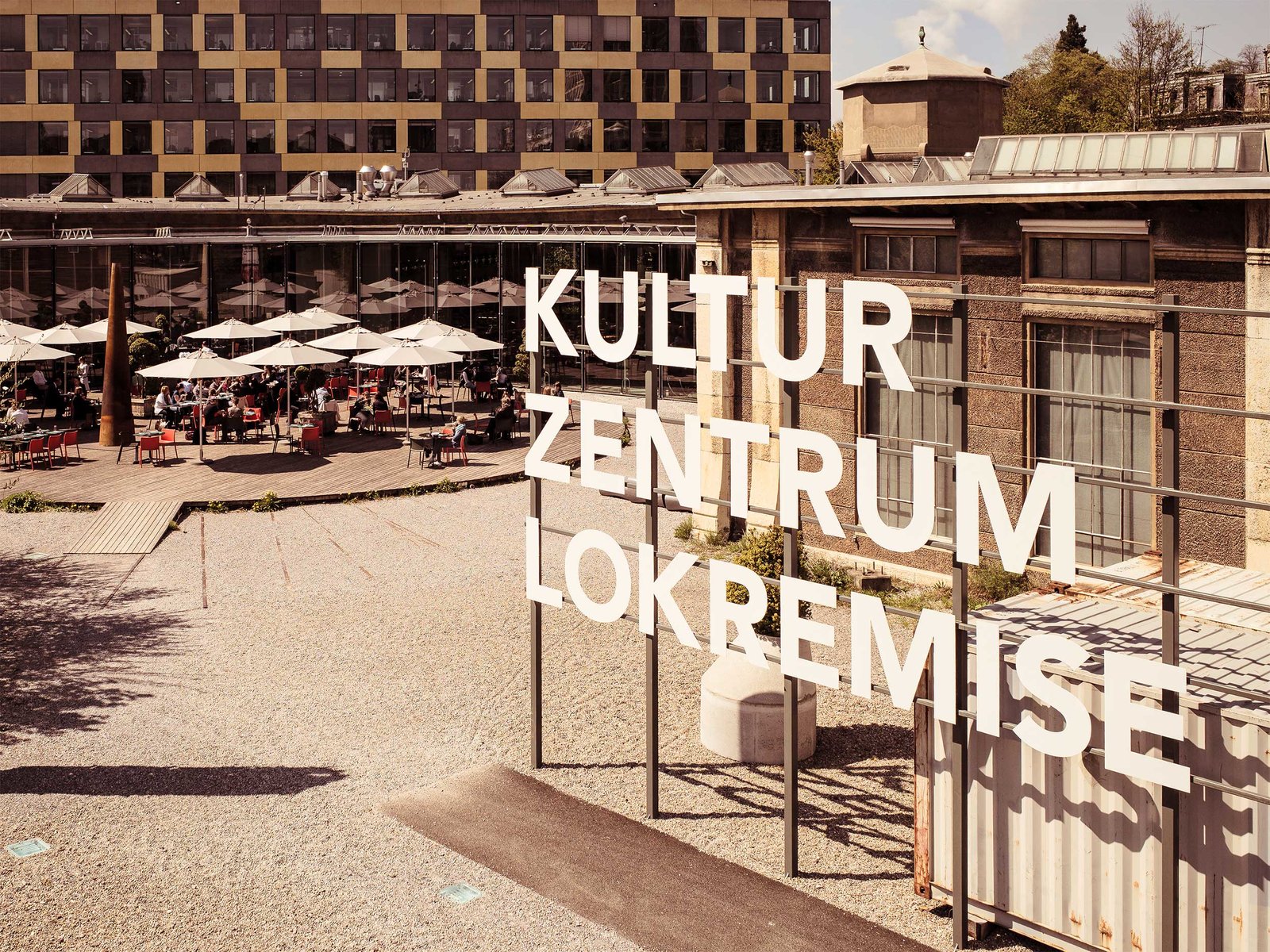 Tourismus Flyer der Lokremise St.Gallen