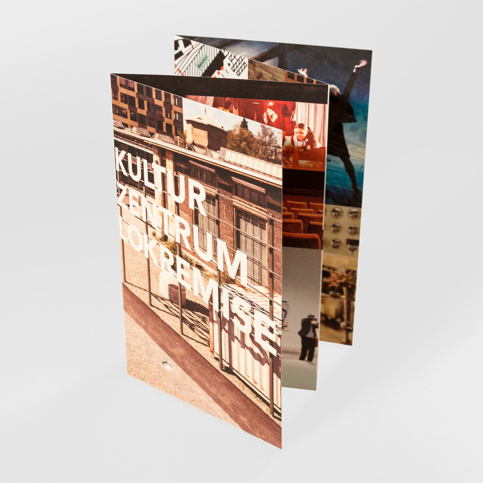 Tourismus Flyer der Lokremise St.Gallen