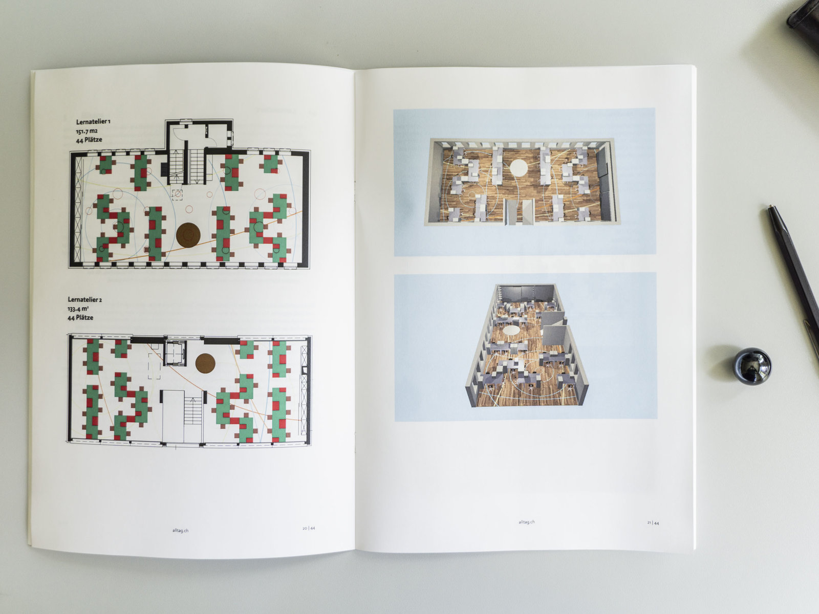 Raumgestaltungskonzept Maitlisek Gossau