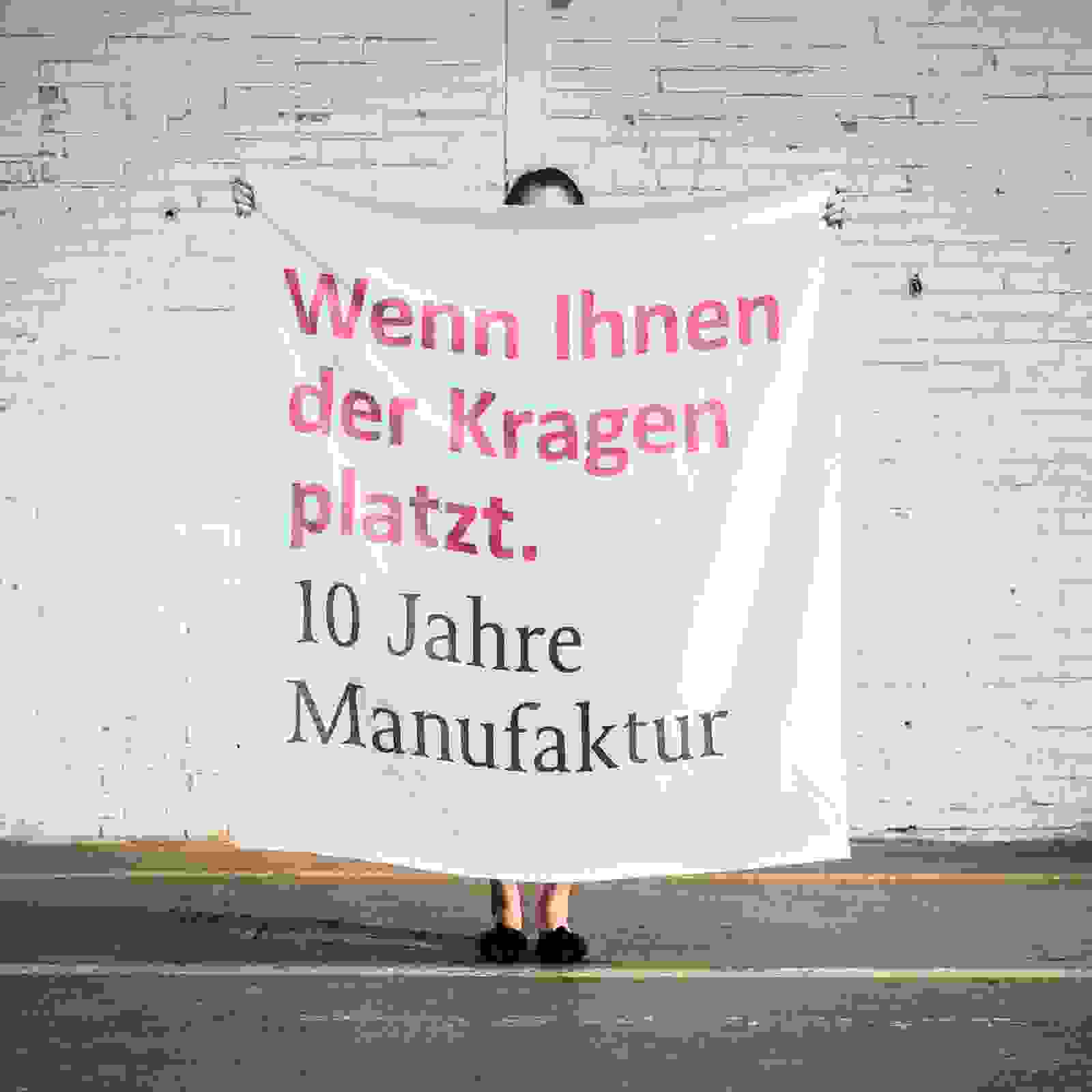 Kampagne 10 Jahre die Manufaktur