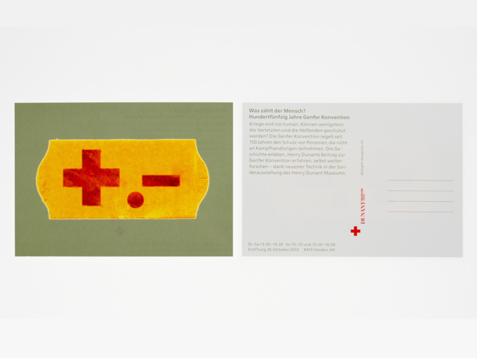 Postkarte Dunant Museum