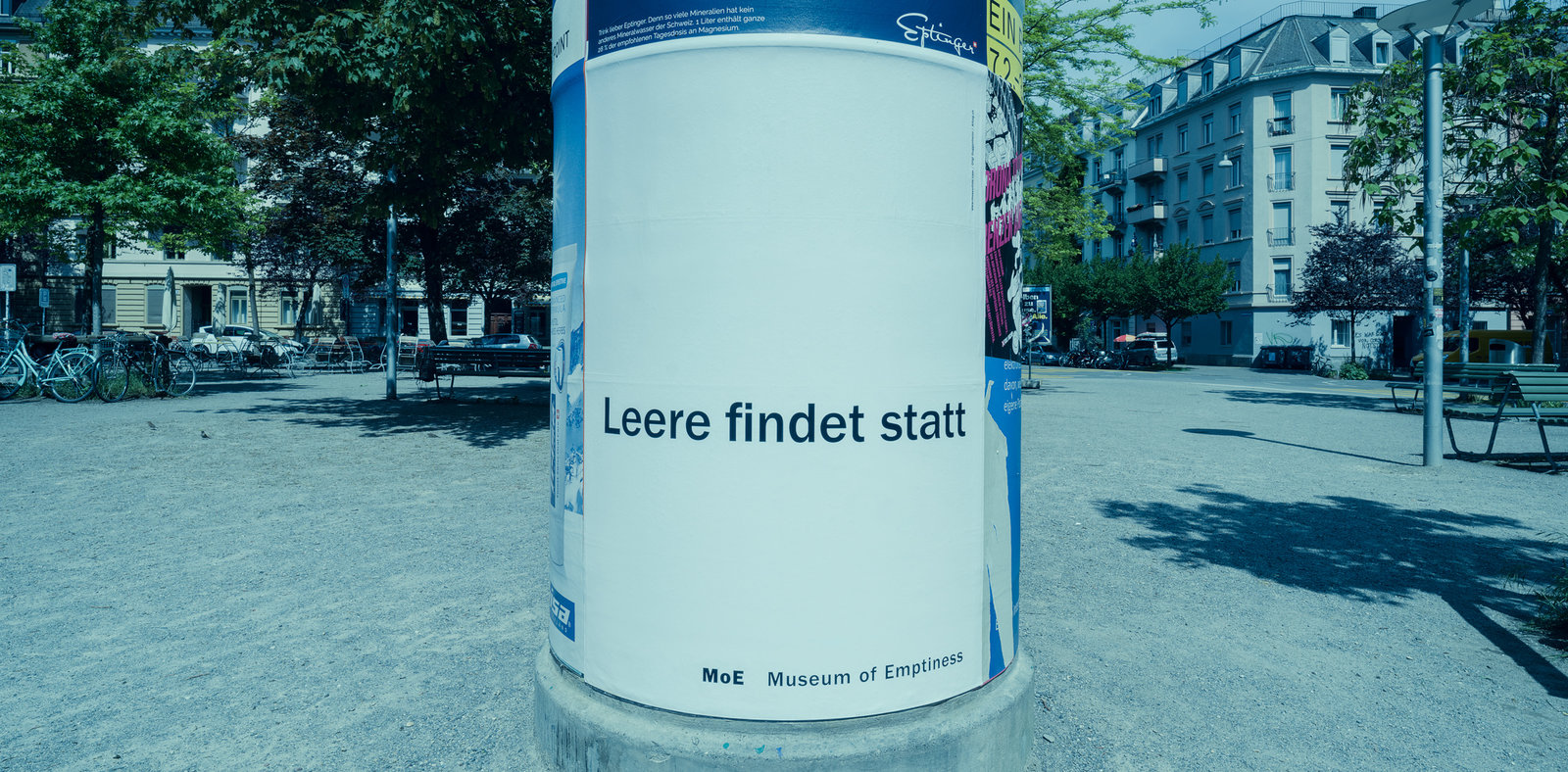 Fotografie «Leere findet statt» MoE