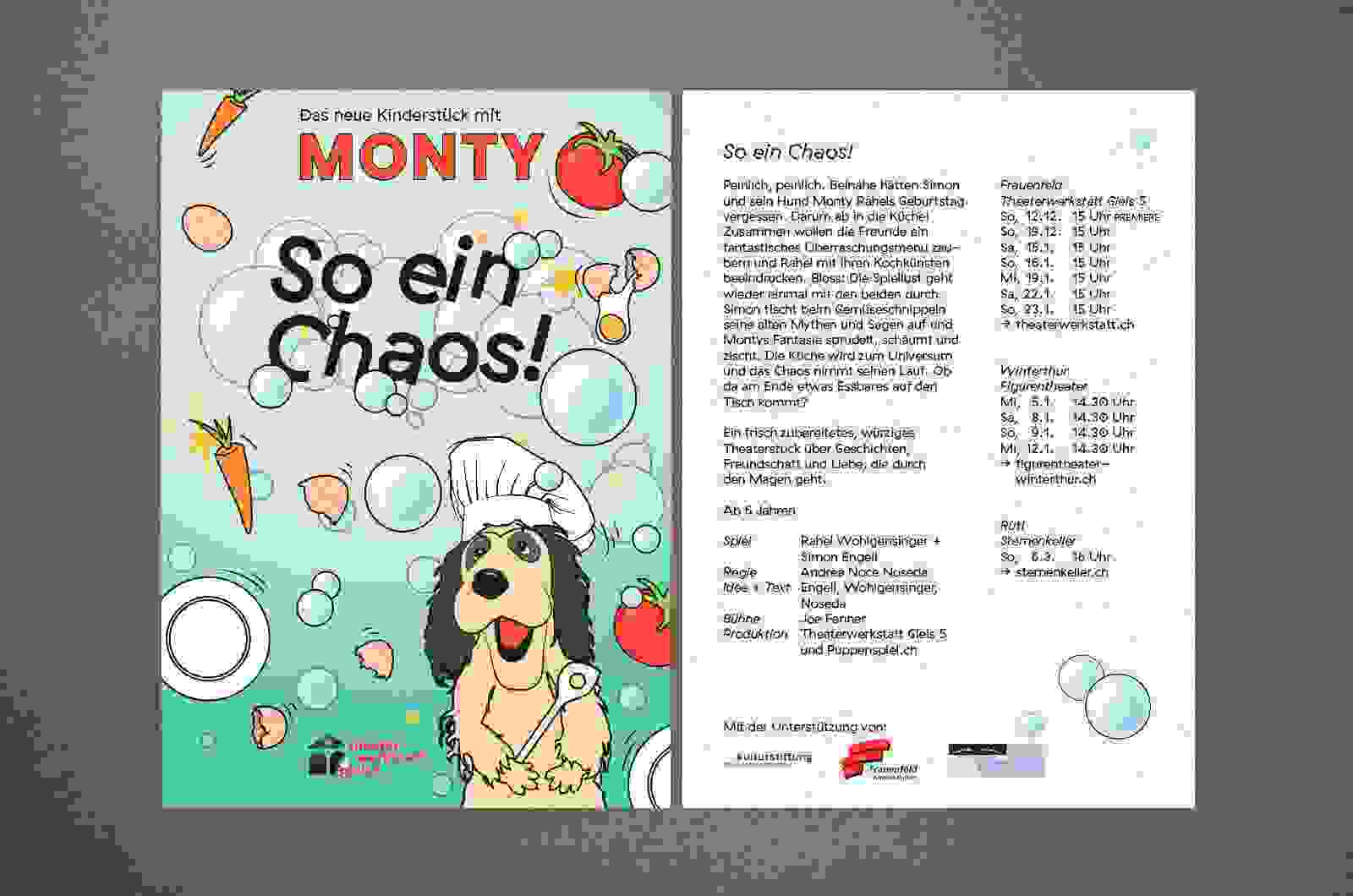 Flyer Die Monty Show