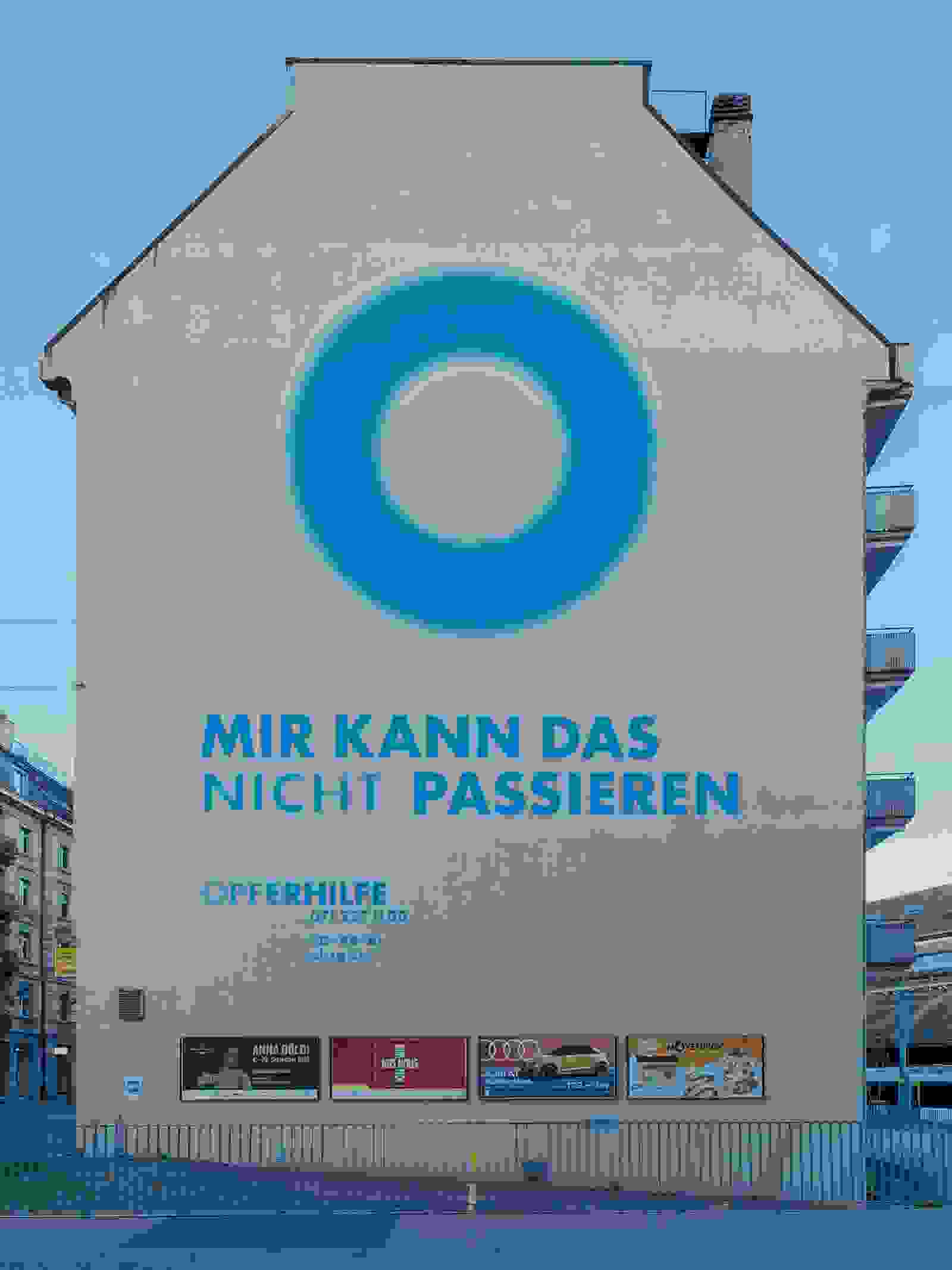 Neugestaltung Fassade Opferhilfe