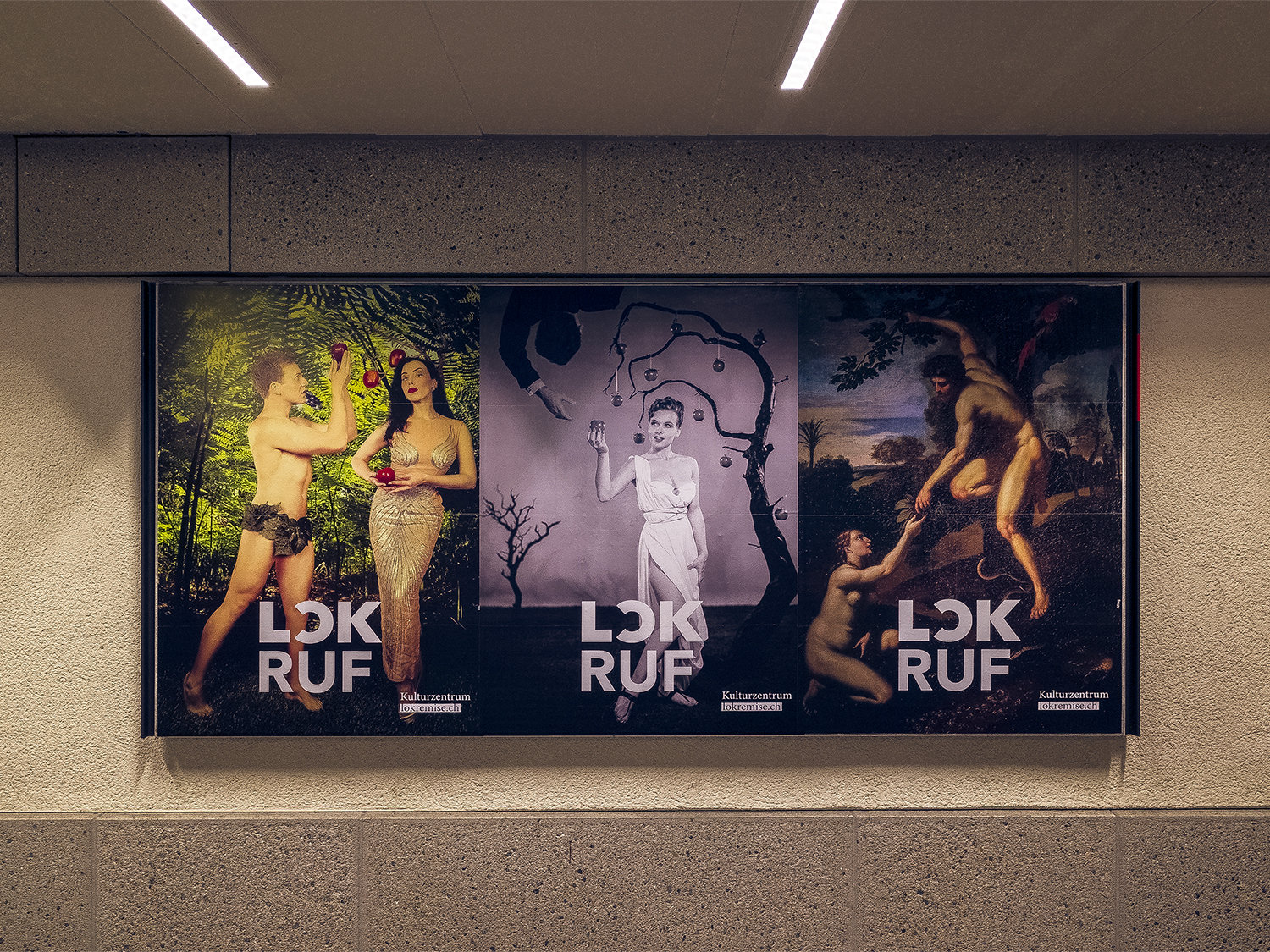 Plakate Lokruf Lokremise St.Gallen