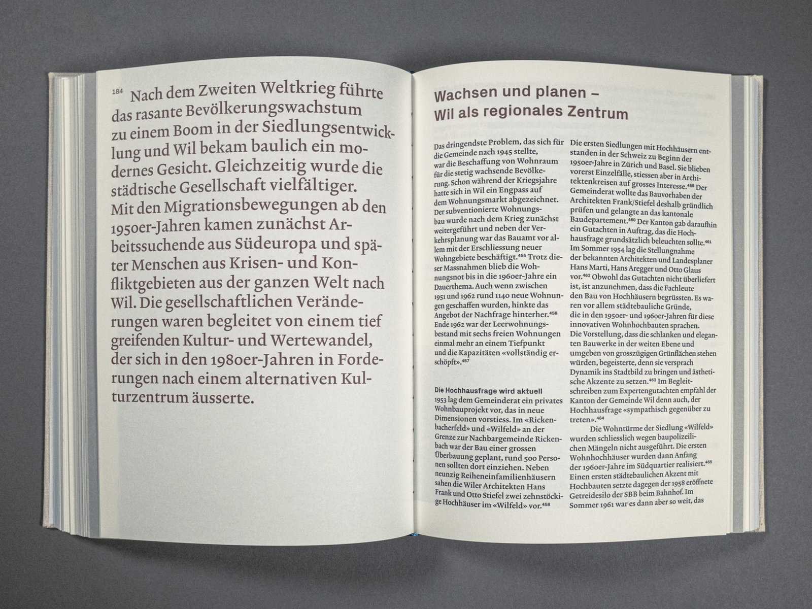 Buch «Stadt auf dem Land. Wil vom 19. Jahrhundert bis zur Gegenwart.»