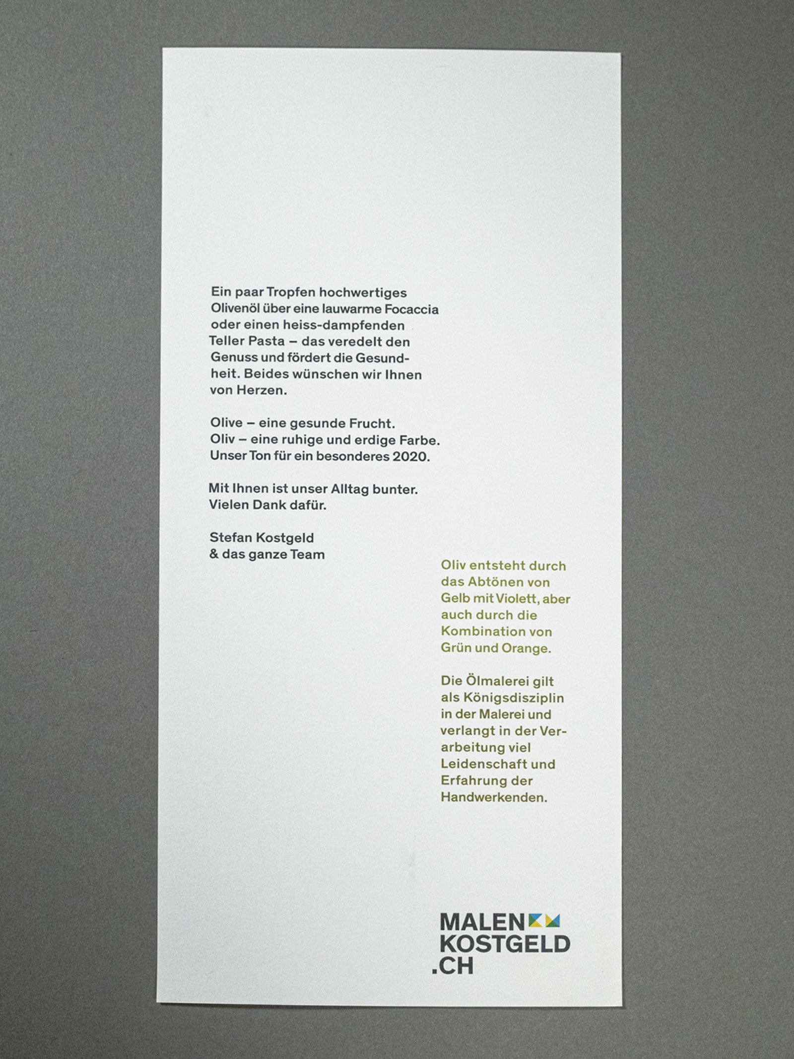 Frühlingsmailing Kundengeschenk