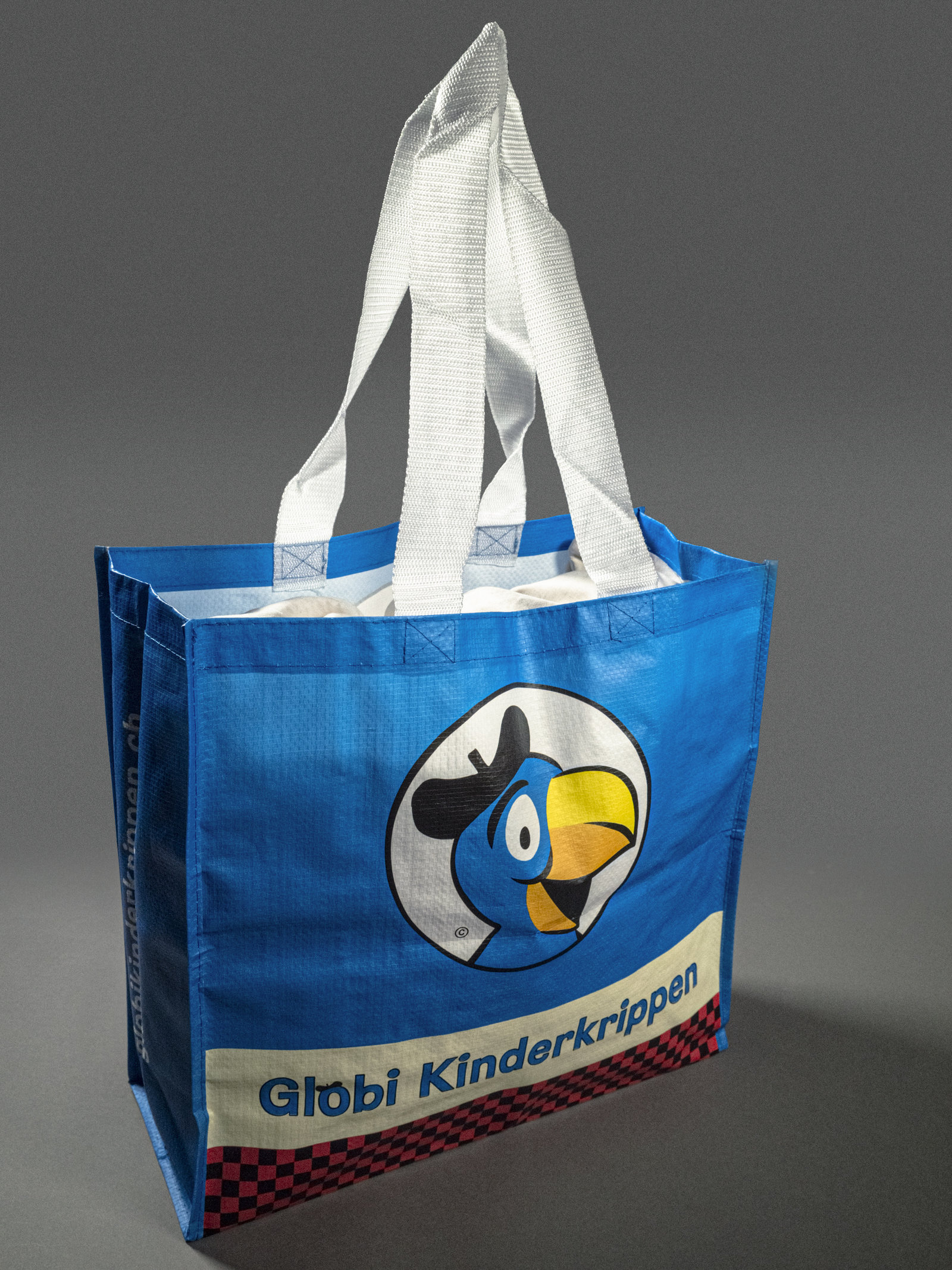 Sack Globi Kinderkrippen