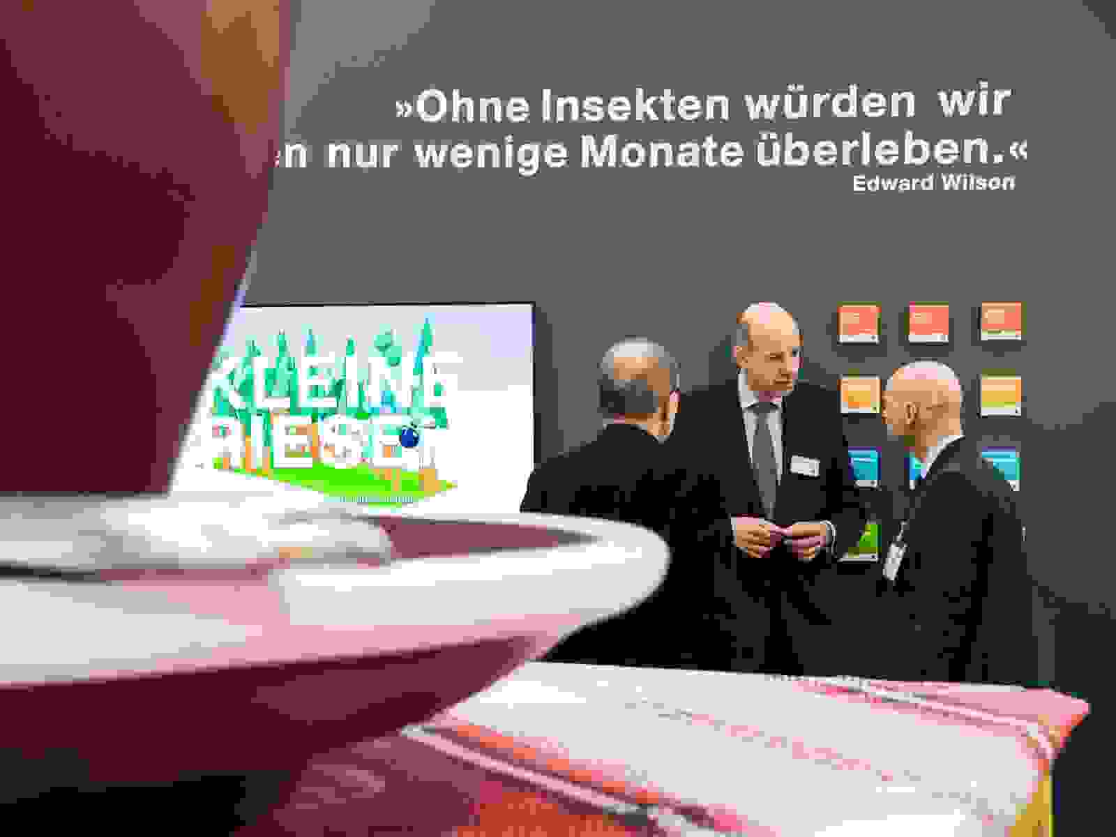 Messestand BioFach 2017 von Insect Respect