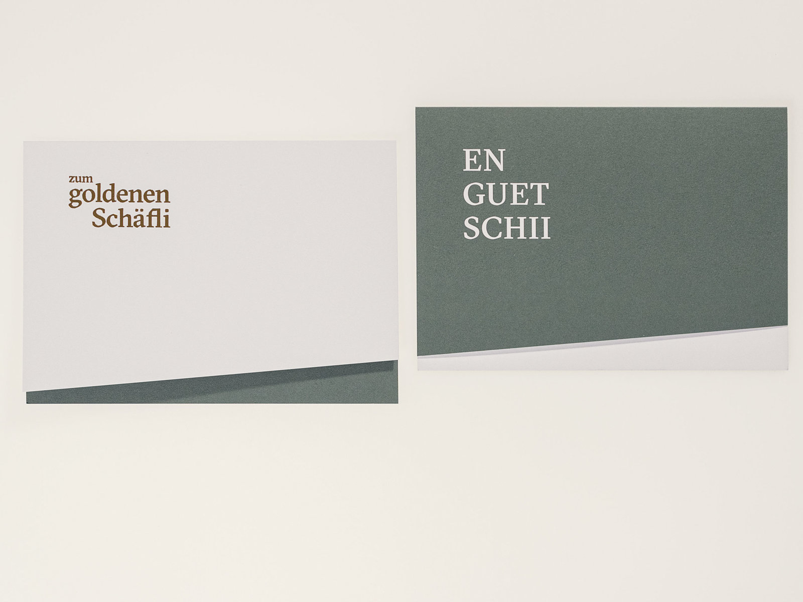 Gutschein Zum goldenen Schäfli