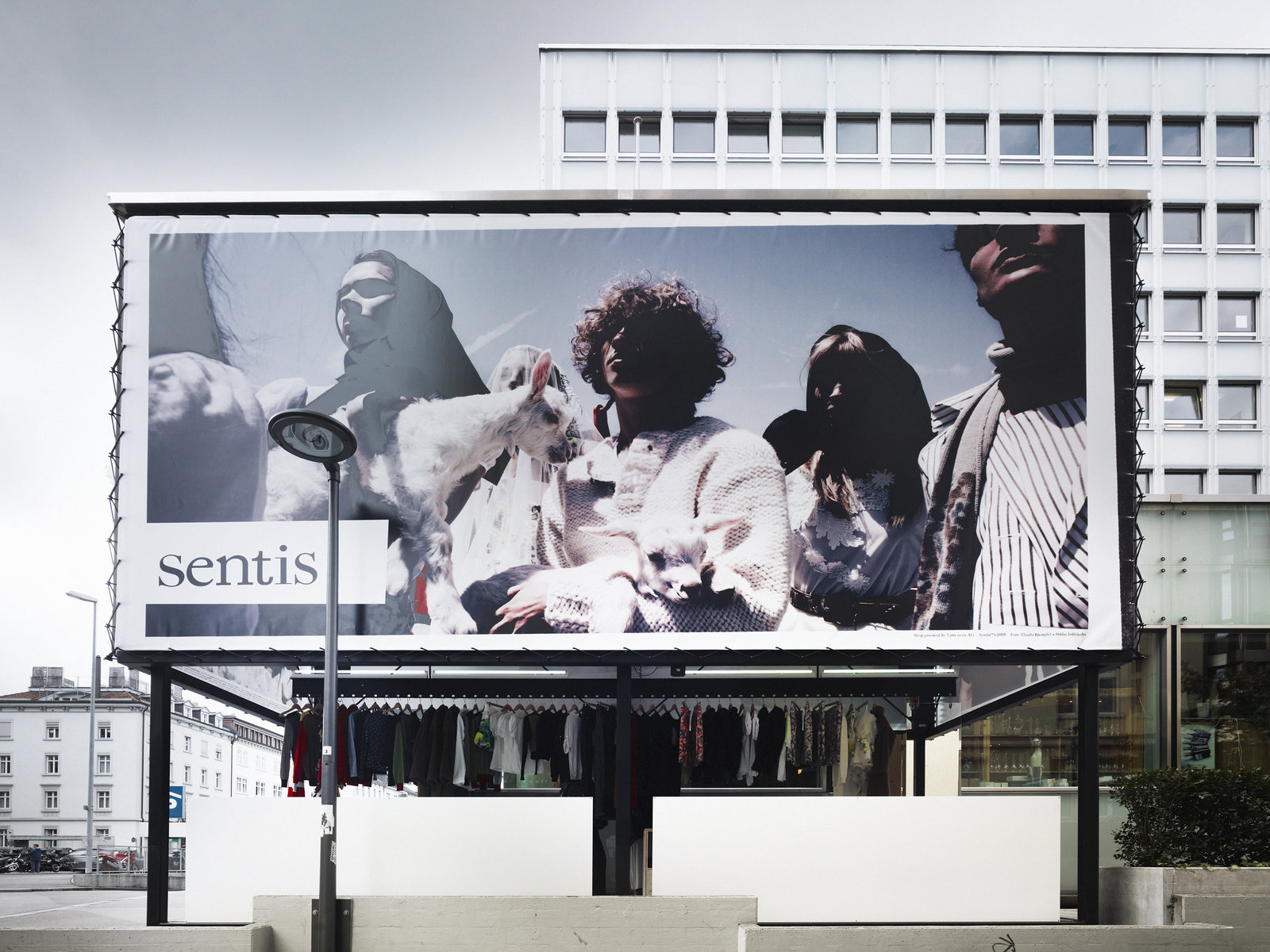 Guerilla Marktstand Sentis